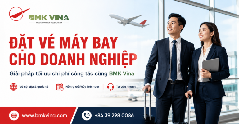Đặt vé máy bay cho doanh nghiệp